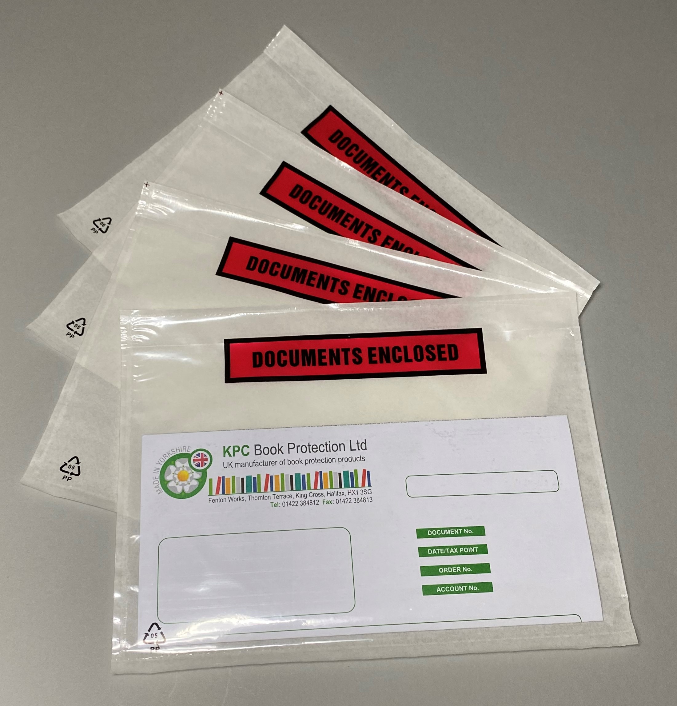 75 X  New A5 PLAIN Document Enclosed Wallets Pouches Envelopes Label 225X165mm 